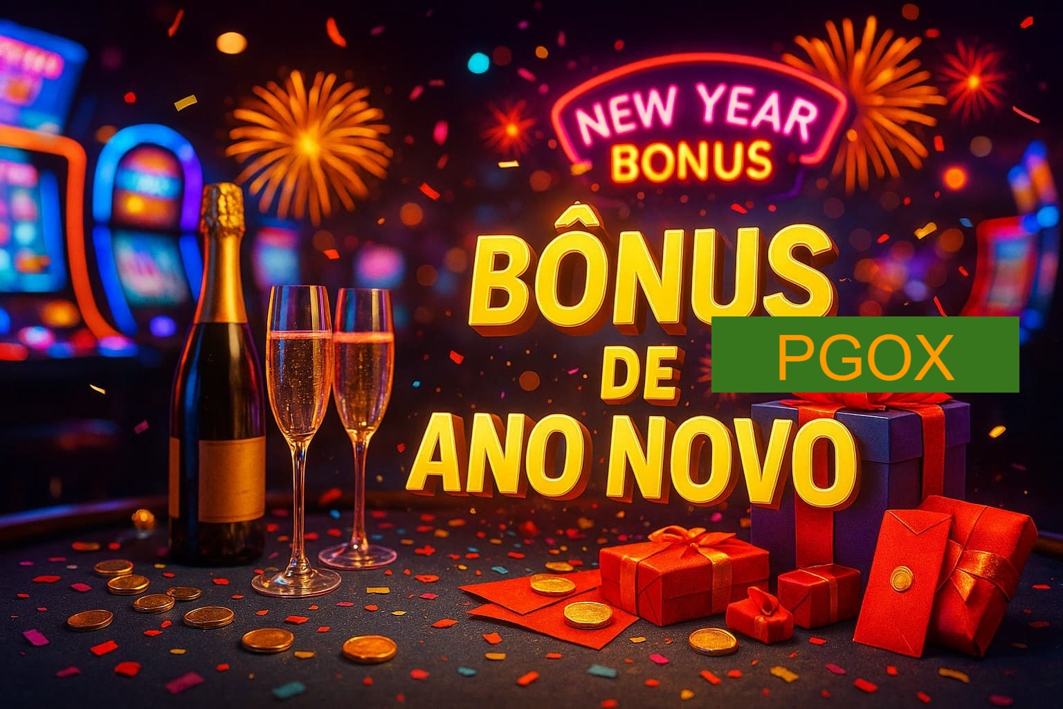 Promoções de Ano Novo no PGOX